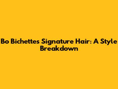 Bo Bichette's Signature Hair: A Style Breakdown