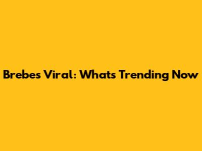 Brebes Viral: What's Trending Now